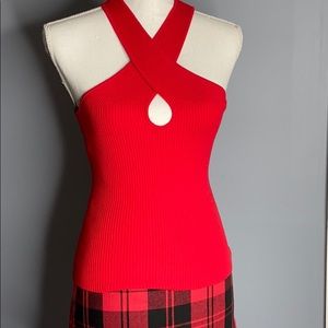 Bailey44 Knit Keyhole Sleeveless Sweater XS